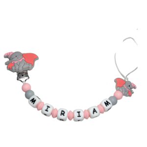 Chupetero dumbo rosa