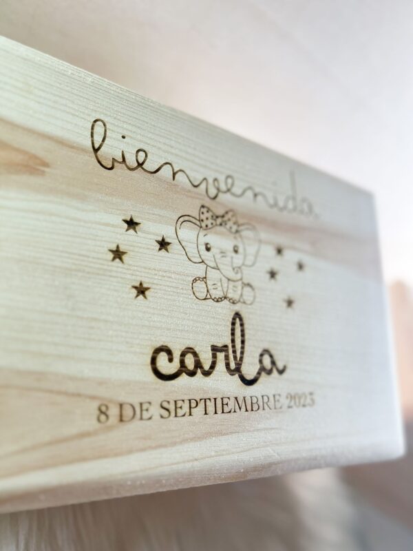 Caja de nacimiento muñeco - Imagen 3