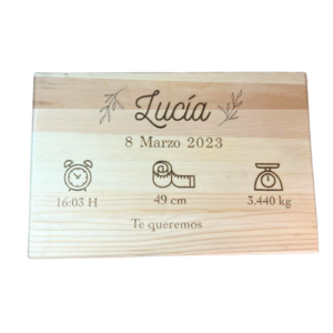 Caja de nacimiento especial