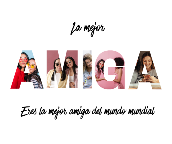 Placa amiga con fotos 💕 - Imagen 4