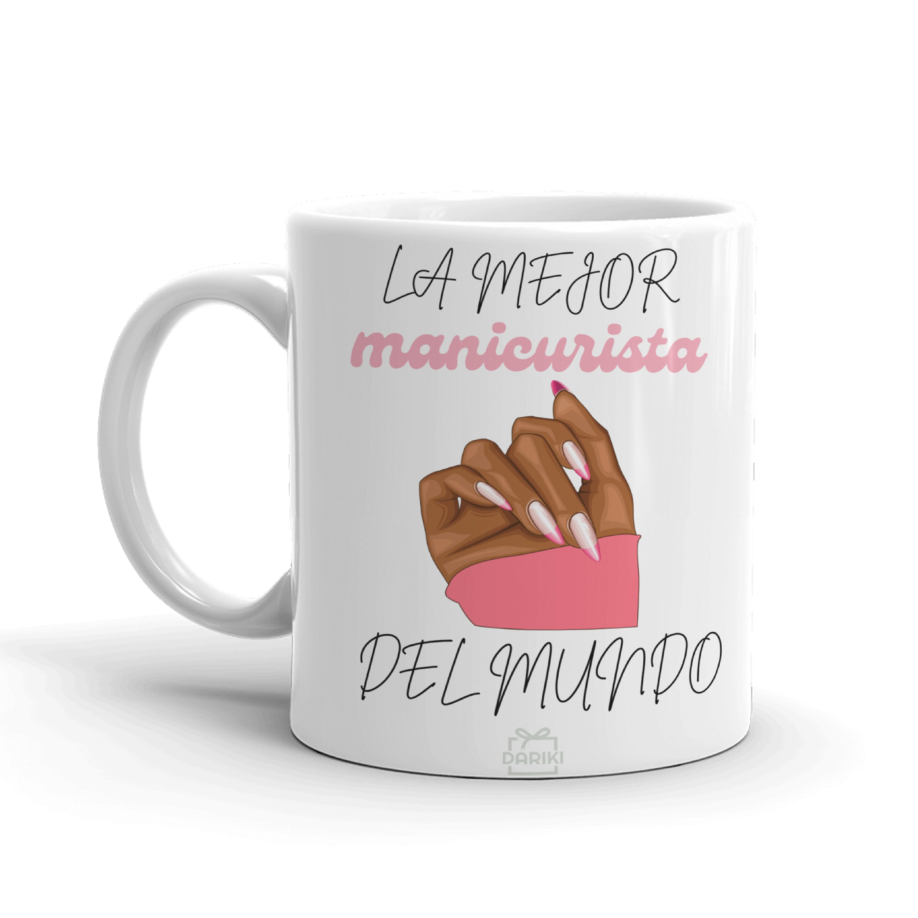 Taza manicurista