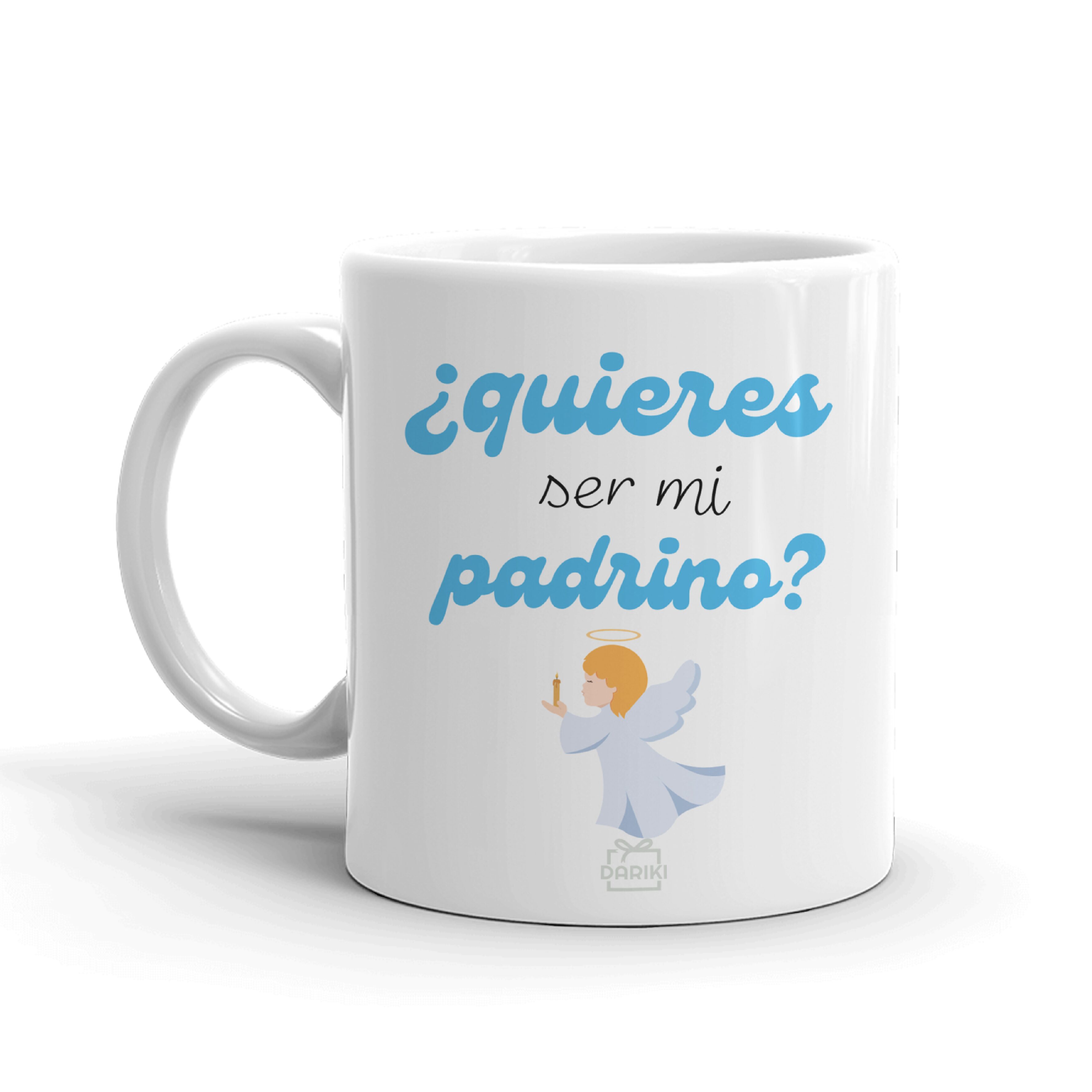 Taza padrino ángel