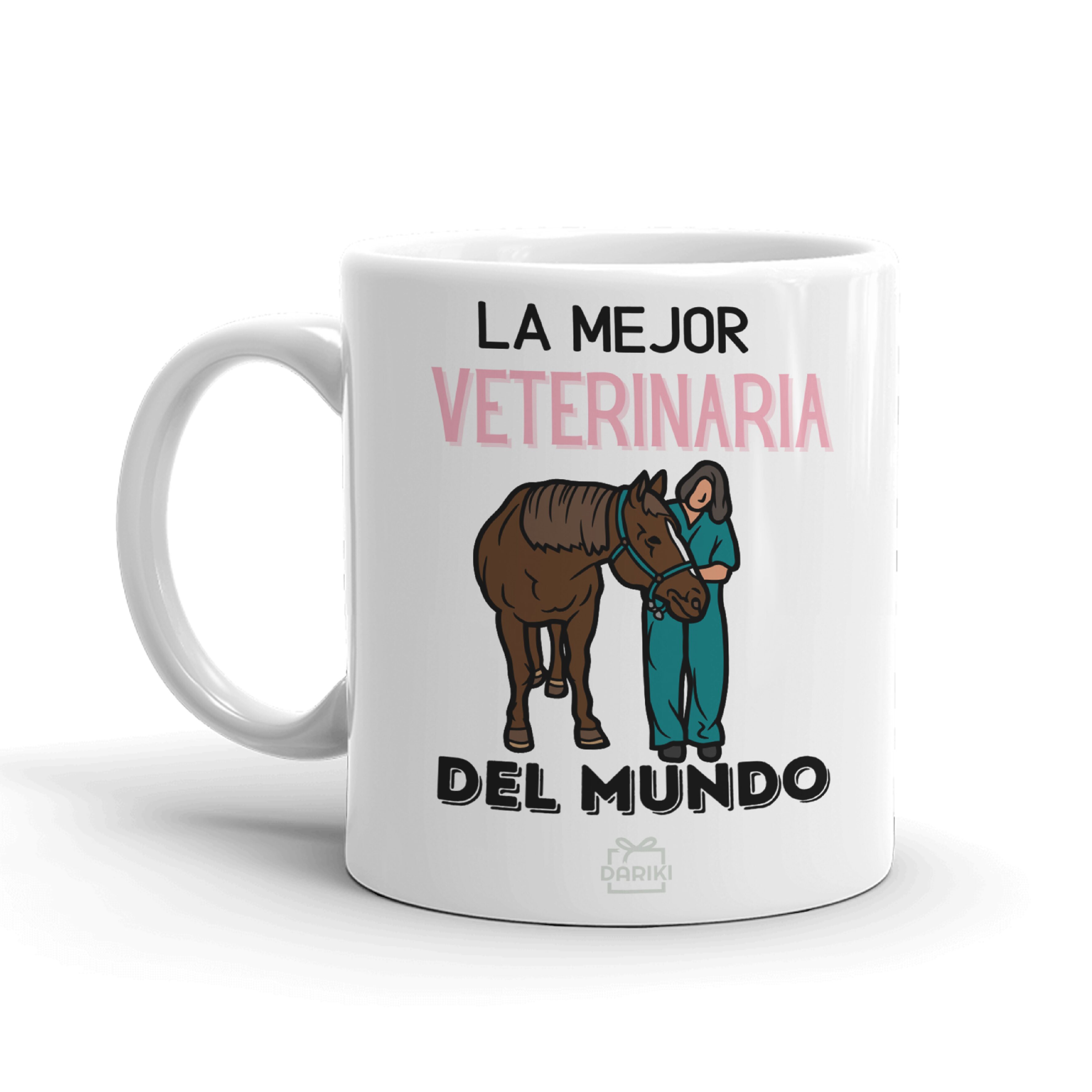 Taza veterinaria caballo