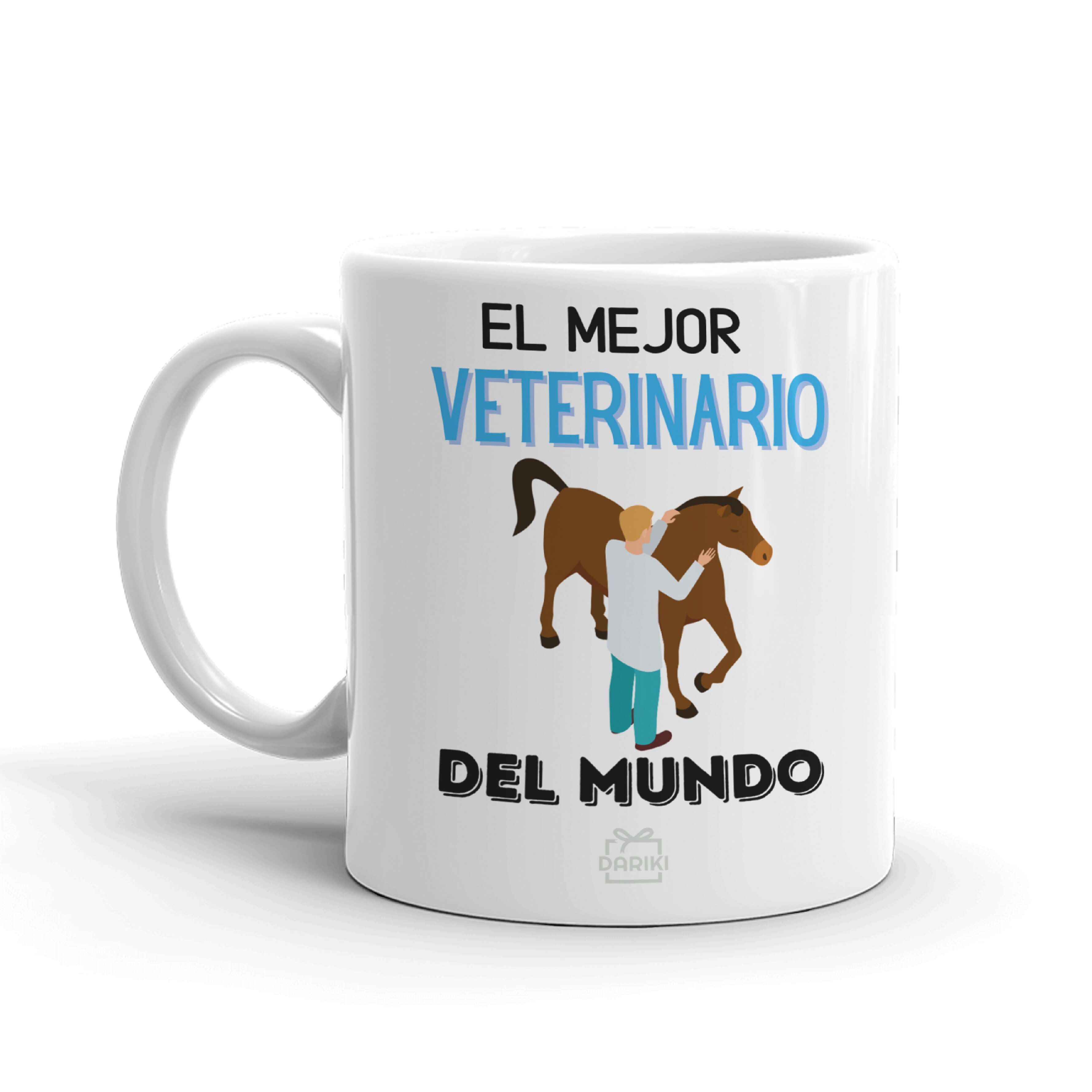 Taza veterinario caballo