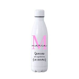 Botella maestra clase