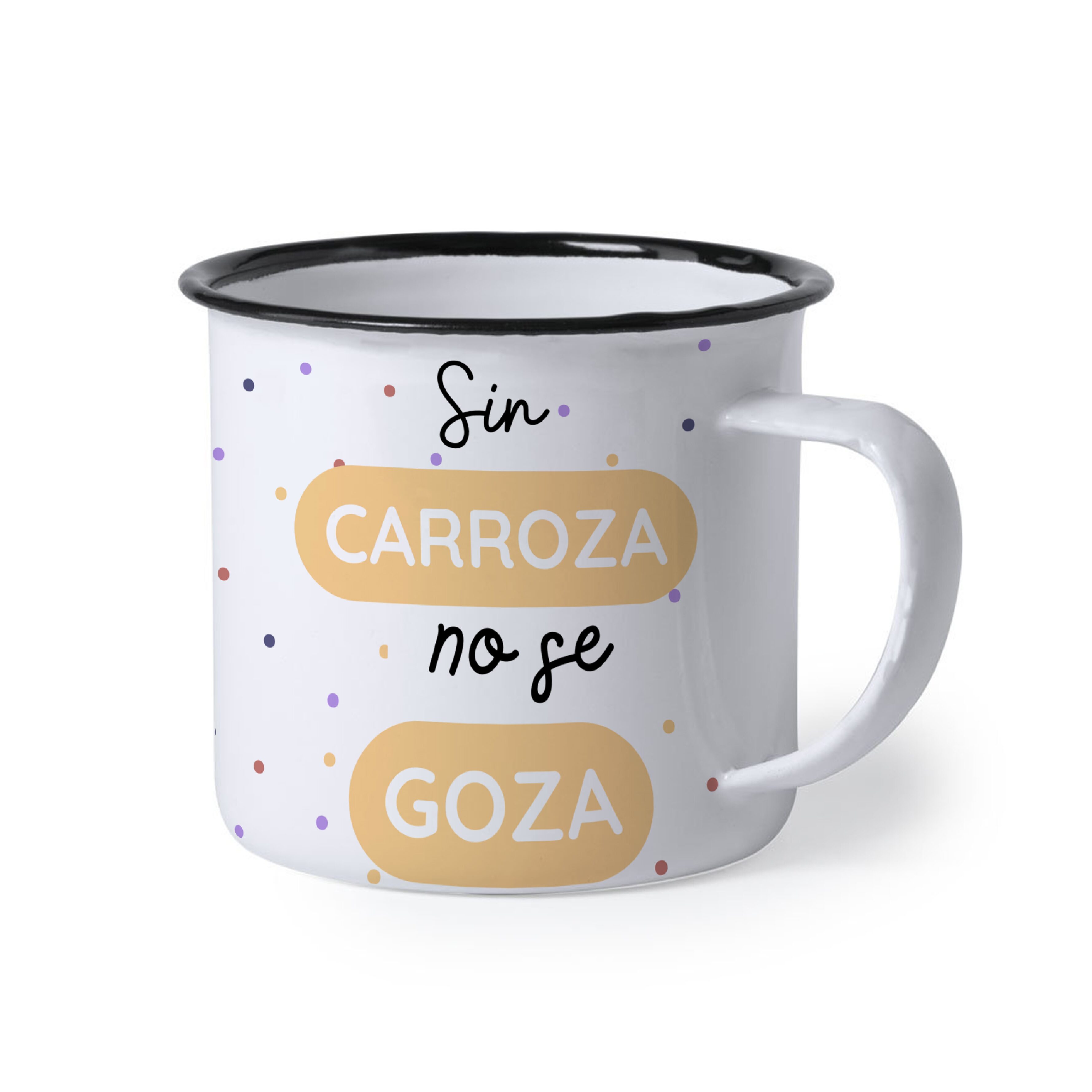 Taza metal "Carroza"