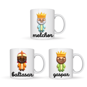 Pack de taza reyes magos