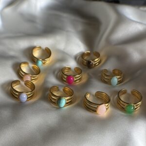 Anillo piedra al azar