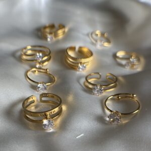 Anillo diamante al azar
