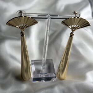 Pendientes abanico