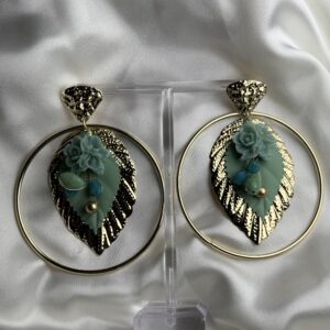 Pendientes hoja