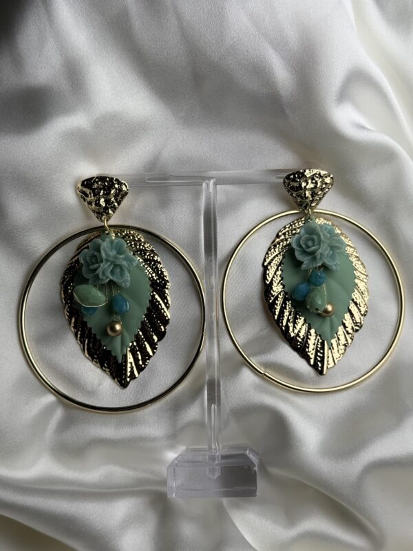 Pendientes hoja