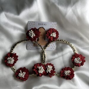 Pendientes flor lotis