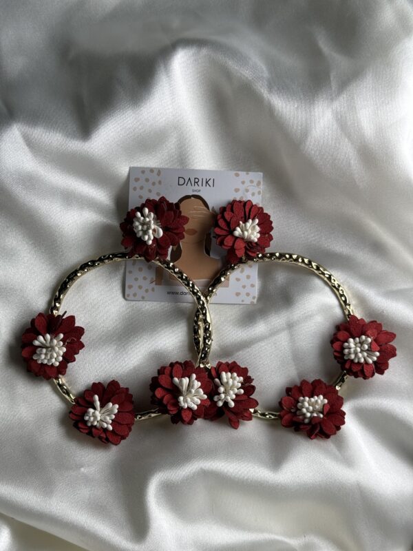 Pendientes flor lotis