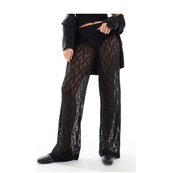 Conjunto encaje negro - Imagen 2