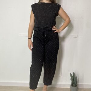 Conjunto brillo negro