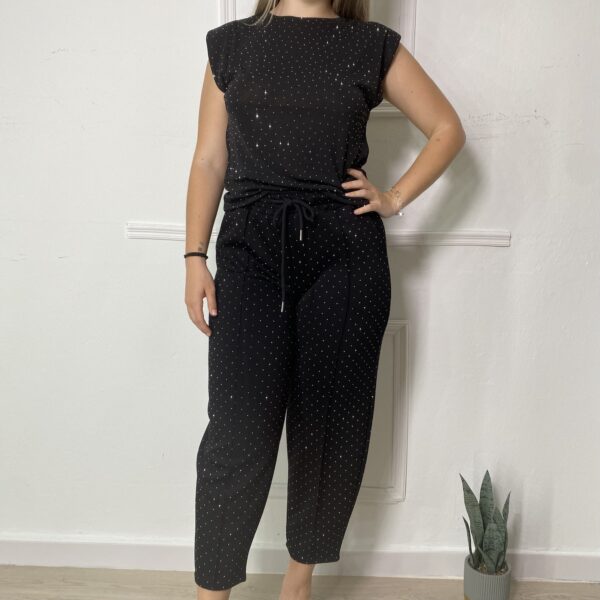 Conjunto brillo negro